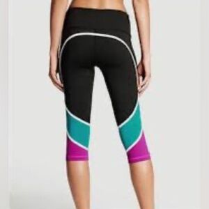 Victoria's Secret Sport Leggings with Purple Highlights